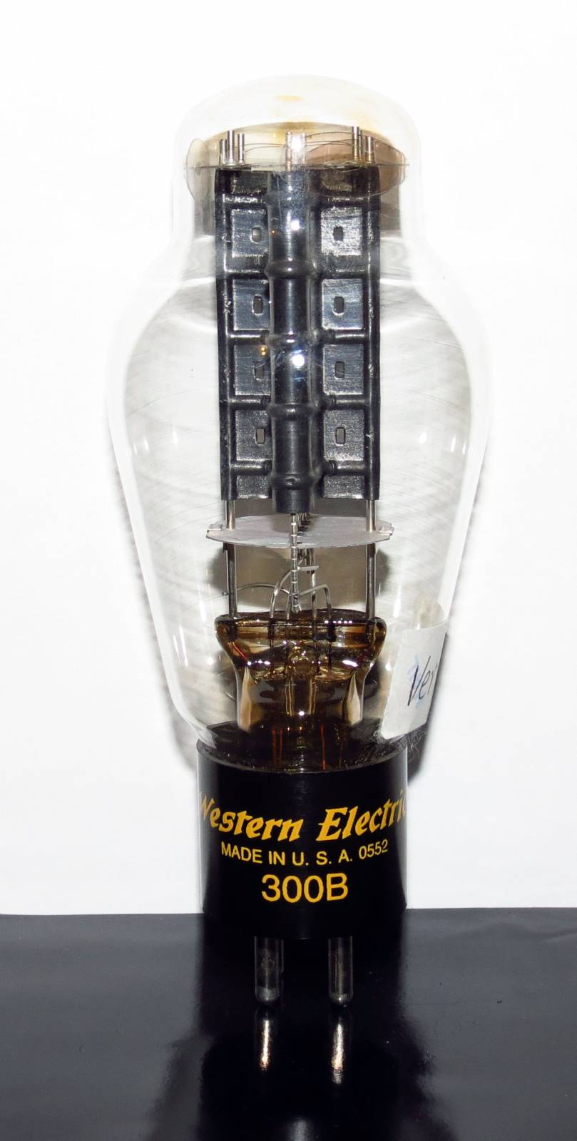 Western Electric 300B Round getter Tube MazeTube Maze
