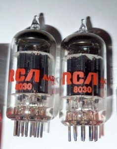 RCA 5687 Black Plates O-getter