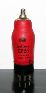 Mullard EF37/6J7GT Red bottle